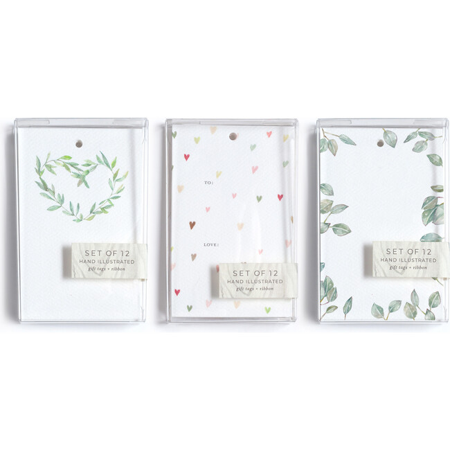 Hearts & Garlands Tag Trio - Paper Goods - 3