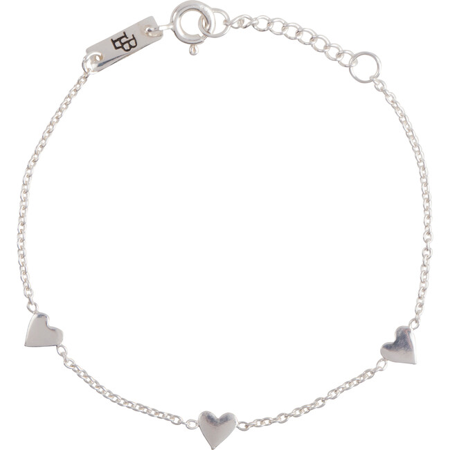 Children's You Are Loved Bracelet, Silver - Bracelets - 1