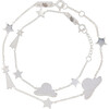 Stargazer Bracelet Set, Silver - Bracelets - 1 - thumbnail