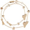 Stargazer Bracelet Set, Gold Plated - Bracelets - 1 - thumbnail