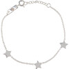 Children's You Are My Shining Star Bracelet, Silver - Bracelets - 1 - thumbnail