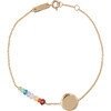 Women's She's A Rainbow Bracelet, Gold Plated - Bracelets - 1 - thumbnail