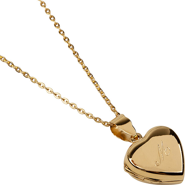 Women's Motherlove Locket Necklace, Gold Plated - Necklaces - 2