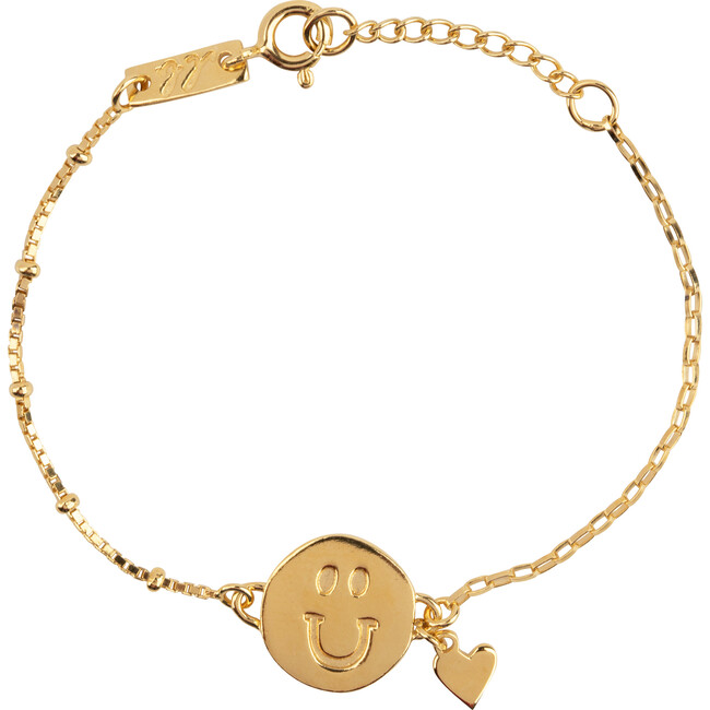 Women's You Make Me So Happy Bracelet, Gold Plated
