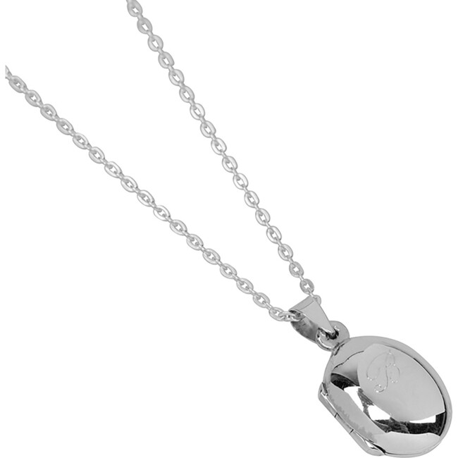 Women's Keep You Close To Me Locket Necklace, Silver