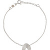 Children's You Color My World Like A Rainbow Bracelet, Silver - Bracelets - 1 - thumbnail