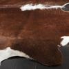 Sabrina Cow Hide Rug, Brown/White - Rugs - 3