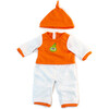 Cold Weather Orange Pj's - Doll Accessories - 1 - thumbnail