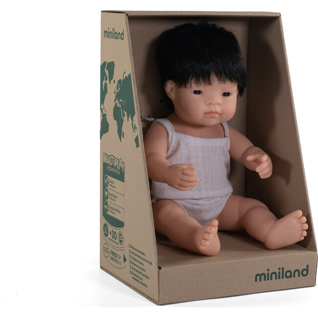 15'' Baby Doll Asian, Boy - Dolls - 1