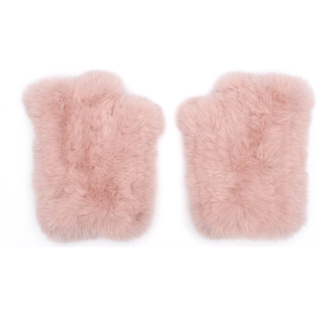 Women's Misty Fingerless Gloves, Blush