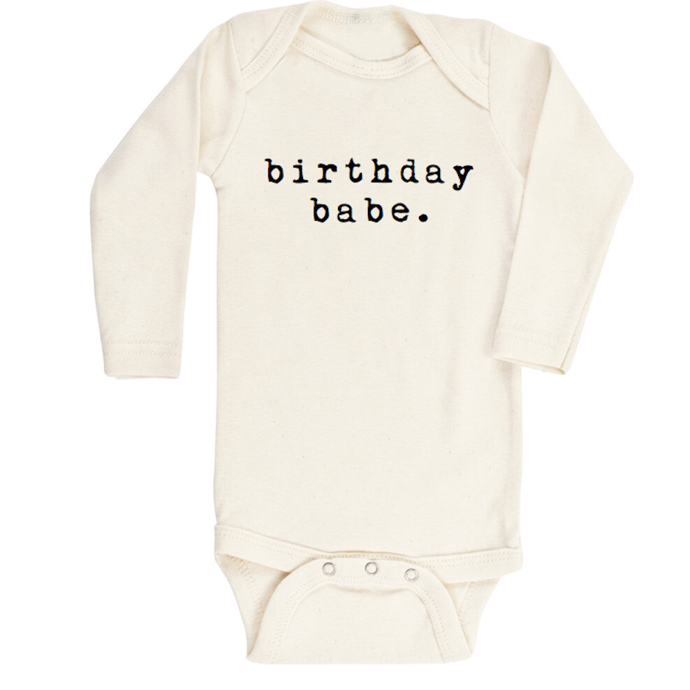 Birthday Babe Organic Bodysuit - Onesies - 1