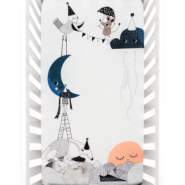 The Moon's Birthday Standard Crib Sheet - Crib Sheets - 3