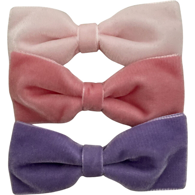 Velvet Bows, Blush, Pink, and Lilac