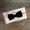 Velvet Bows, Dusty Blue, Teal, and Navy - Hair Accessories - 4