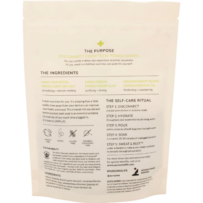 Unplug Bath Soak - Bath Salts & Soaks - 4