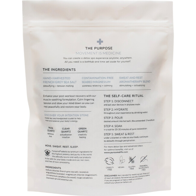 Sweat & Rest Post-Exercise Bath - Bath Salts & Soaks - 7