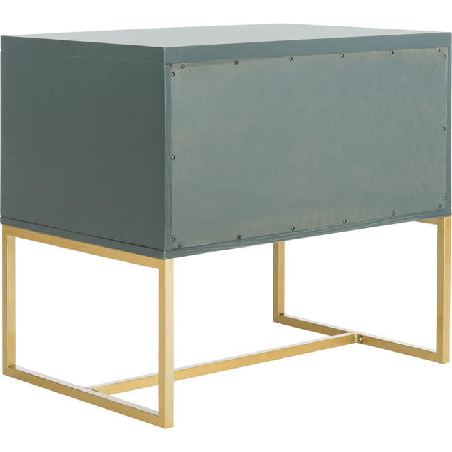 Estelle Nightstand, Teal - Nightstands - 4