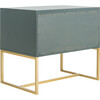 Estelle Nightstand, Teal - Nightstands - 4