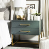 Estelle Nightstand, Teal - Nightstands - 6