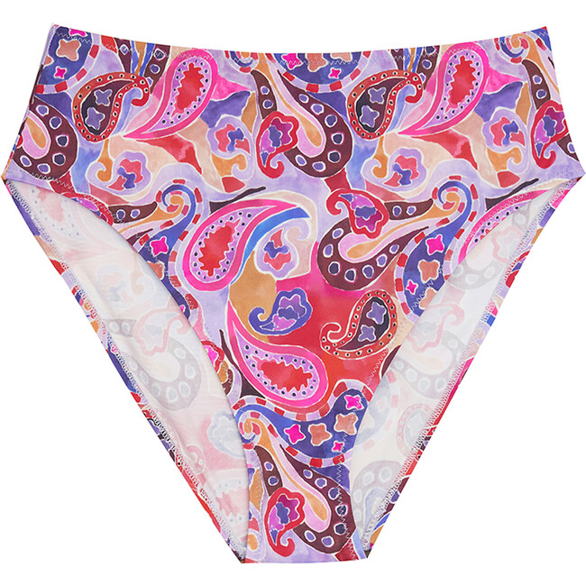 Women's Rose Bikini Bottom, Paisley