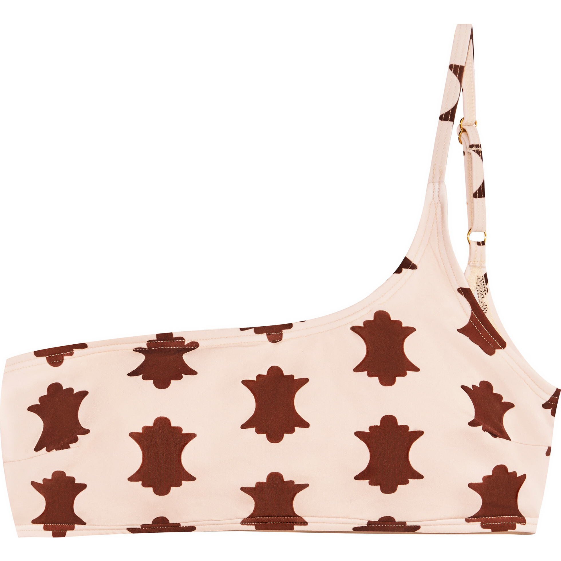 Women's Charlotte Bikini Top, Sand - Two Pieces - 1