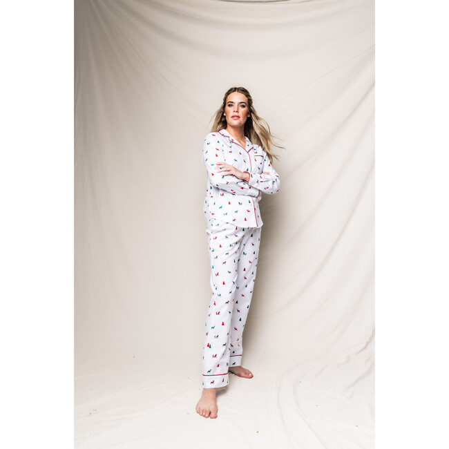 Women's Pajama Set, Sleigh Bells in the Snow - Pajamas - 3