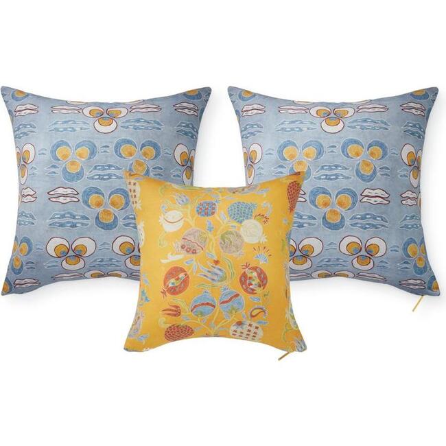 Romantic Bed Pillow Set, Sky