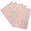 Terracotta Classic Kuba Cloth Wrapping Paper, Terracotta - Paper Goods - 1 - thumbnail
