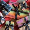 Terracotta Classic Kuba Cloth Wrapping Paper, Terracotta - Paper Goods - 2
