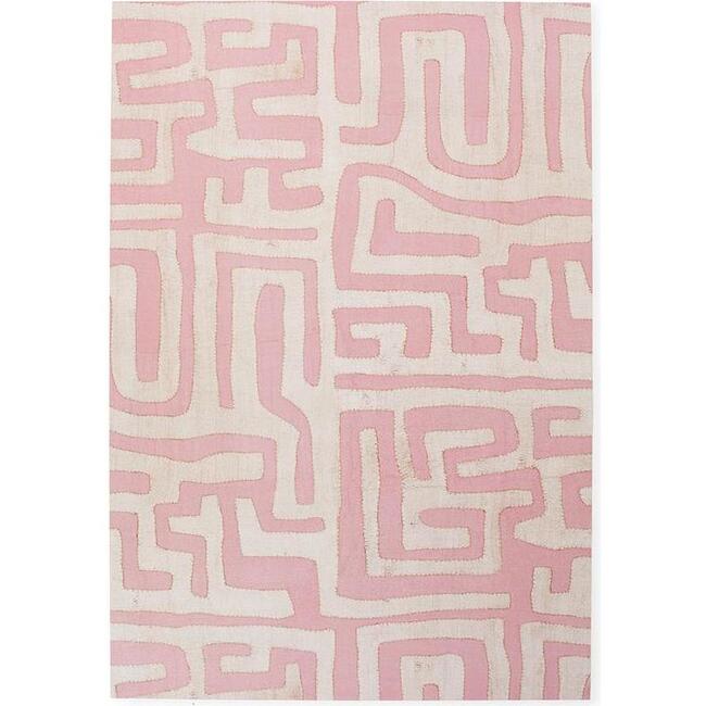 Terracotta Classic Kuba Cloth Wrapping Paper, Terracotta - Paper Goods - 4