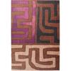 Patchwork Kuba Cloth Wrapping Paper, Plum - Paper Goods - 4