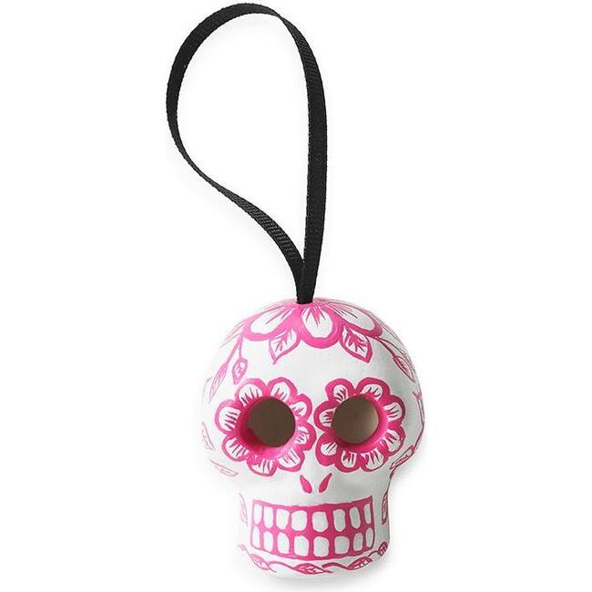 Skull Ornament, Pink