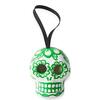 Skull Ornament, Green - Ornaments - 1 - thumbnail