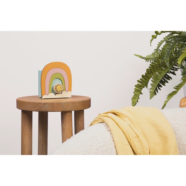 Over the Rainbow Music Box, Blue/Orange - Accents - 3