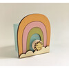 Over the Rainbow Music Box, Blue/Orange - Accents - 4