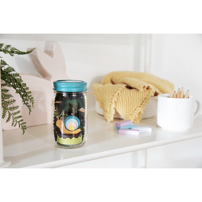 Mason Jar Solar Nightlight, Snail - Lighting - 4