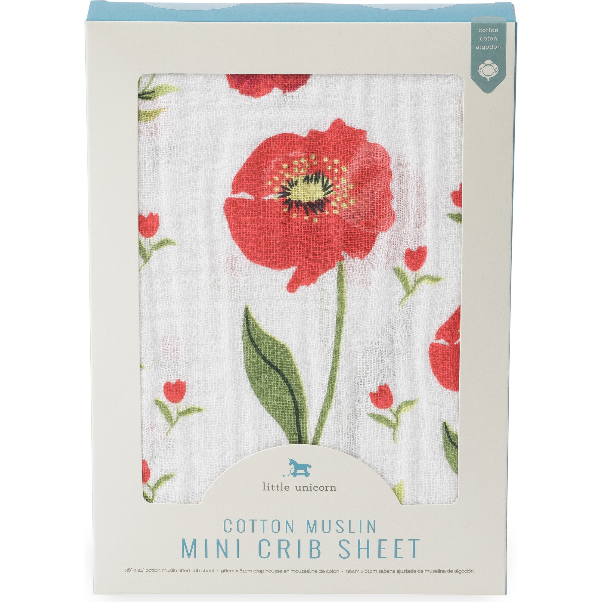 muslin mini crib sheet