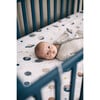 Cotton Muslin Crib Sheet, Planetary - Crib Sheets - 2