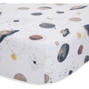 Cotton Muslin Crib Sheet, Planetary - Crib Sheets - 3