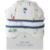 Cotton Hooded Towel Big Kid, Treasure Map - Towels - 2 - thumbnail