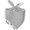 Cotton Muslin Reversible Bandana Bib, Forest Friends - Bibs - 2