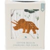 Cotton Muslin Changing Pad Cover, Dino Friends - Changing Pads - 5