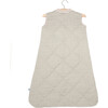 Cotton Muslin Quilted Sleep Bag Small, Grey Stripe - Sleep Sacks - 3