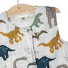 Cotton Muslin Sleep Bag Small, Dino Friends - Sleepbags - 3 - thumbnail