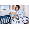 Cotton Muslin Big Kid Throw Quilt, Happy Camper - Quilts - 4