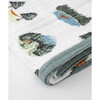 Cotton Muslin Big Kid Throw Quilt, Happy Camper - Quilts - 6