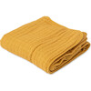 Cotton Muslin Quilt, Mustard - Quilts - 1 - thumbnail