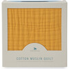 Cotton Muslin Quilt, Mustard - Quilts - 4