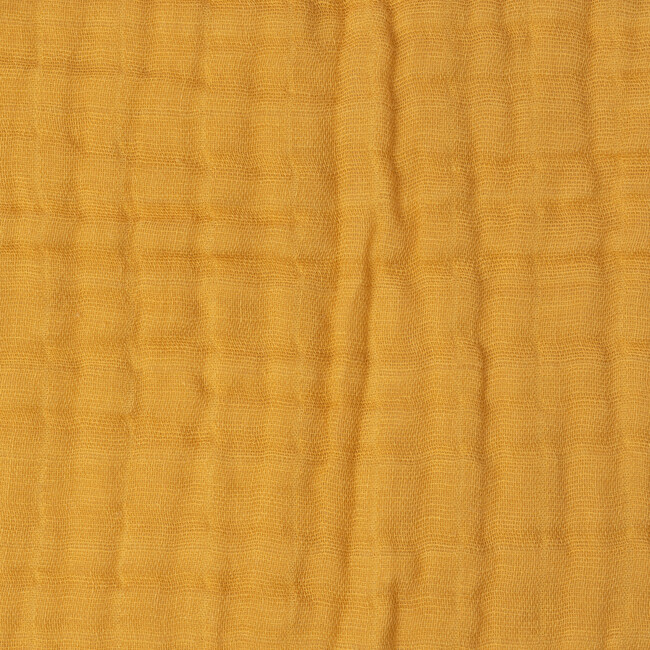 Cotton Muslin Quilt, Mustard - Quilts - 5