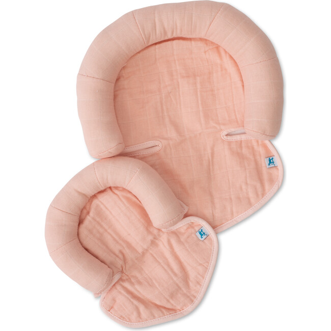 Cotton Muslin Head Support, Blush